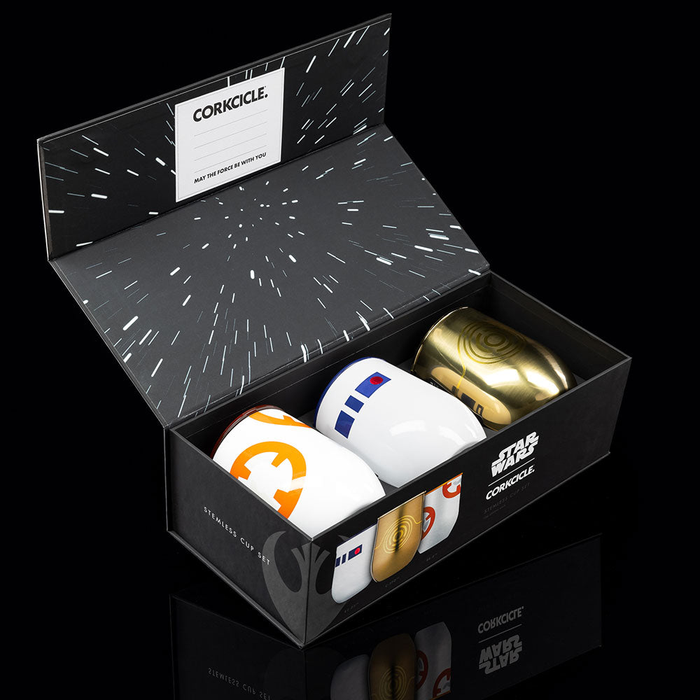 Star Wars TM Droids Stemless Set (3)