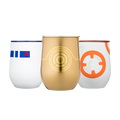 Stemless Cup Set 12oz / Droids