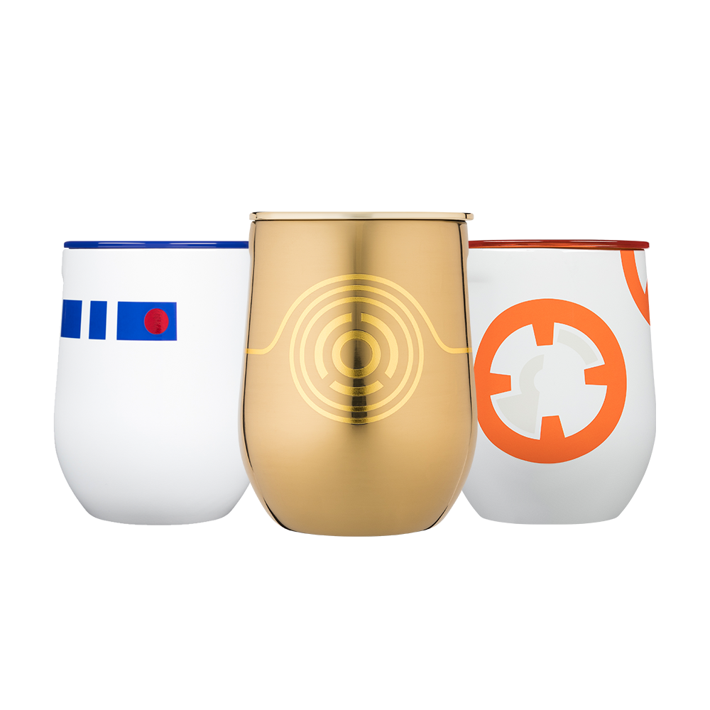 Star Wars TM Droids Stemless Set (3)